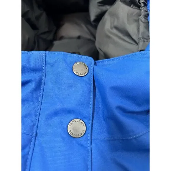 Women's Eddie Bauer Superior III Down Parka Jacket Winter Coat Blue SZ XXL - Picture 6 of 13